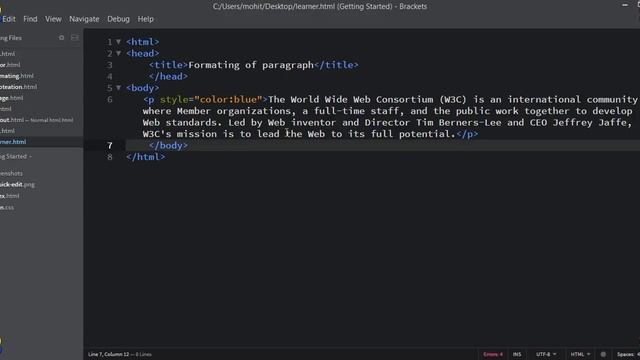 Attributes of html | html attributes list | html tags and attributes video-7