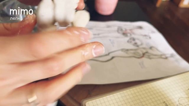 Леплю куклу из La Doll/ Sculpting doll