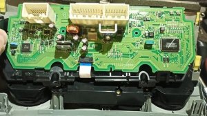 Замена лампочек в климат контроле Toyota Vista 50/Ardeo