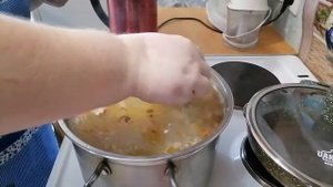 суп с перловкой ! МУКБАНГ !