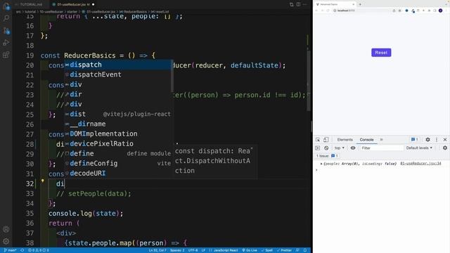 React 18 Tutorial - Actions and Default State смотреть онлайн