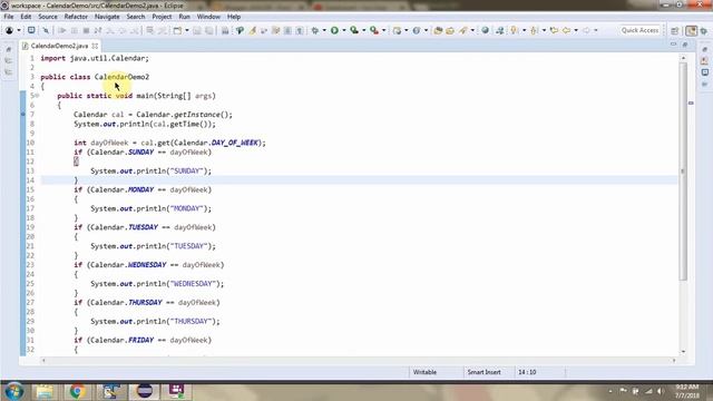 How to get current month and day using Java.util.calendar class?
