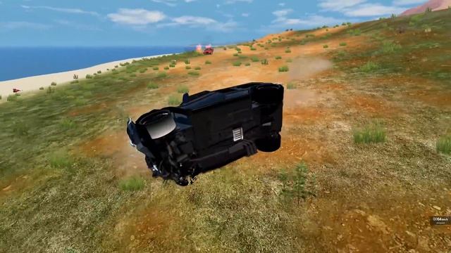 ОН ДУМАЛ, ЧТО ВЫРУЛИТ, НО ДОРОГА ОКАЗАЛАСЬ КОВАРНЕЙ | BeamNG.drive смотреть онлайн