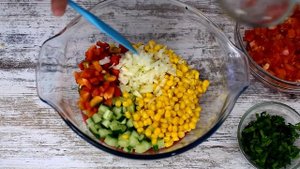 Очень вкусный салат БЕЗ МАЙОНЕЗА