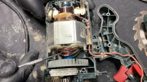 Диагностика циркулярной пилы Metabo KS 55