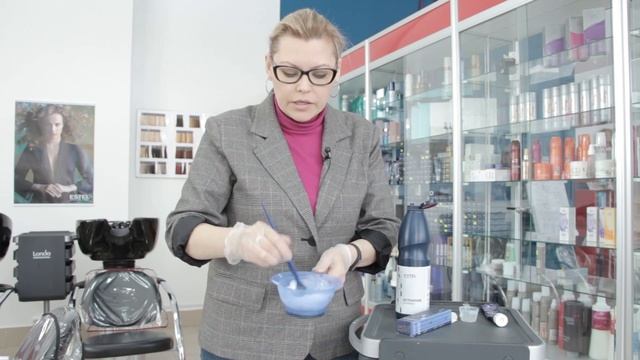 В каких пропорциях нужно смешивать краску с оксигентом? Дополнительный уход во время окрашивания.