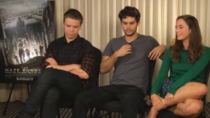 THE MAZE RUNNER Interview - Dylan O'Brien, Kaya Scodelario & Will Poulter |