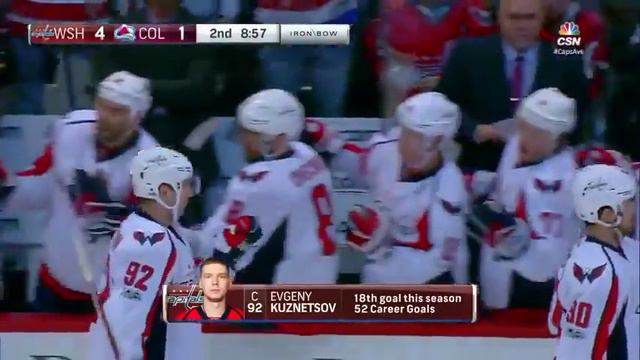 НХЛ 16-17 18-ая шайба Кузнецова 29.03.17 смотреть онлайн