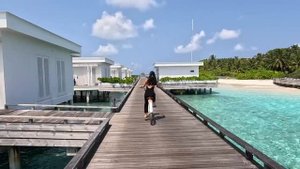 Amilla Maldives - One Bedroom Reef Water Villa Room Tour
