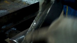 Кузнечный эксперимент: Ковка ножа из старинных гвоздей. Часть 1