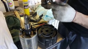 Замена подшипников электродвигателя