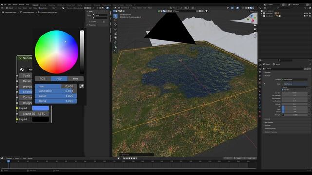Фотореалистичная сцена в Blender смотреть онлайн