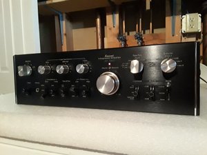 Встроенный усилитель Sansui Au-7900 с несколькими напряжениями-ЯПОНИЯ-Годы выпуска 1976 - 1977