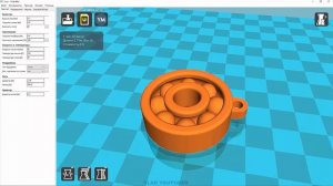 БРЕЛОК-ПОДШИПНИК. ПЕЧАТАЕМ НА 3D ПРИНТЕРЕ