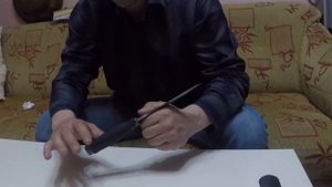 Тест ножа Самурай от Мелита-К