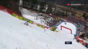 Горные лыжи. Кубок мира  2016-17. Краньска Гора. Мужчины. Слалом. 2ая попытка 5.03.2017
