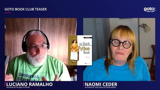 The Quick Python Book (Teaser) • Naomi Ceder & Luciano Ramalho • GOTO 2022