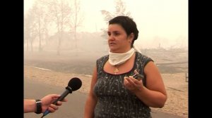 Пожары 2010 Выкса Верхняя Верея выгорела