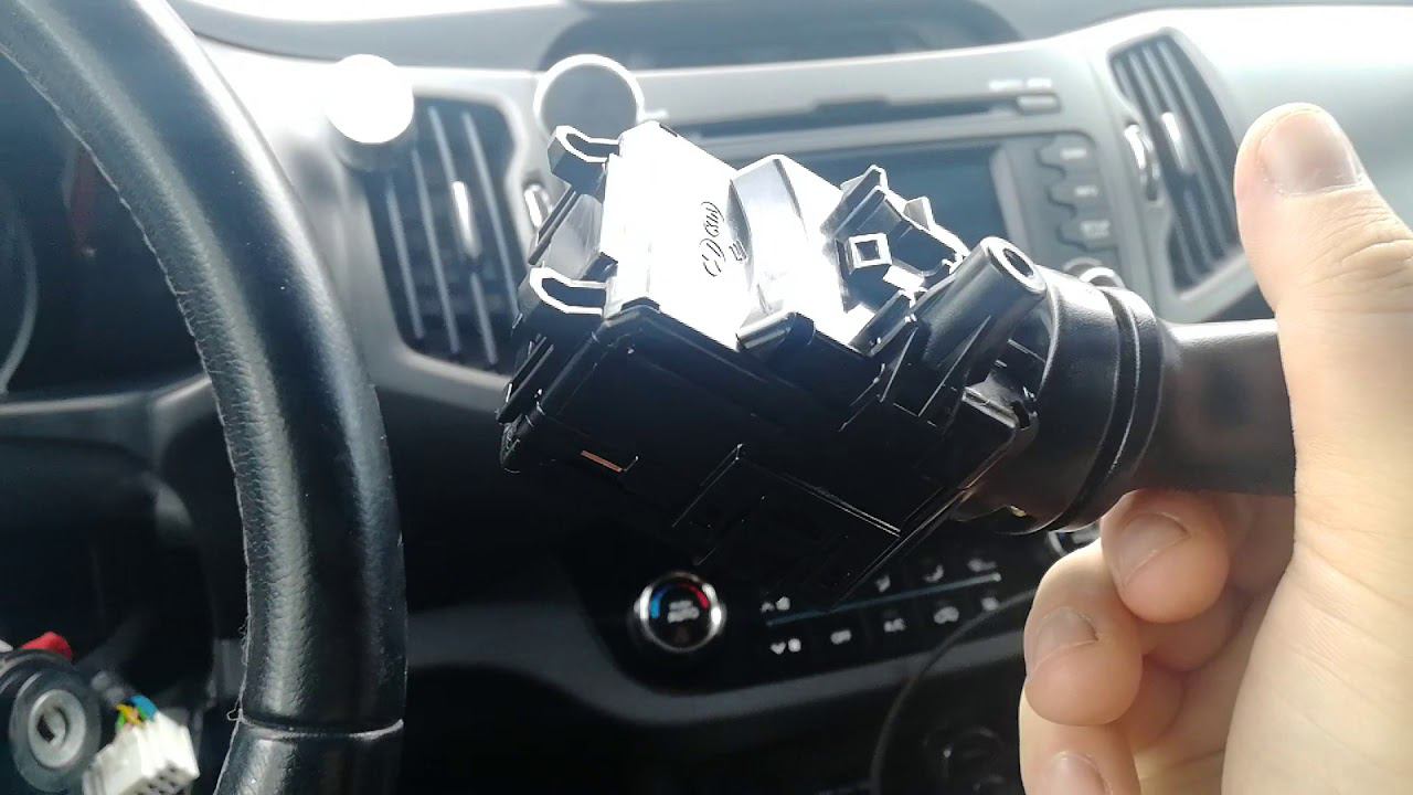 Ремонт авторежима дворников или почему не работает auto режим  KIA SPORTAGE 3  2013  датчик дождя