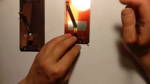 Huawei P Smart разборка и замена дисплейного модуля