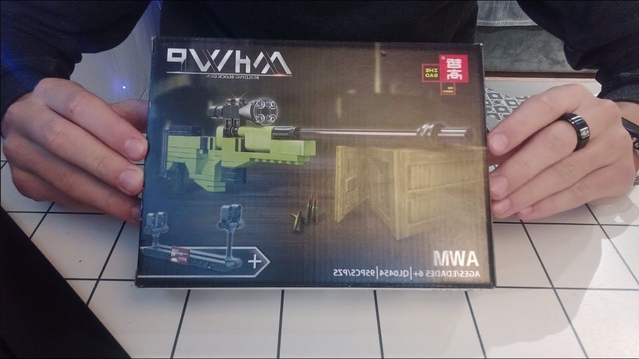 Собираю AWM из Лего! Таймлапс смотреть онлайн