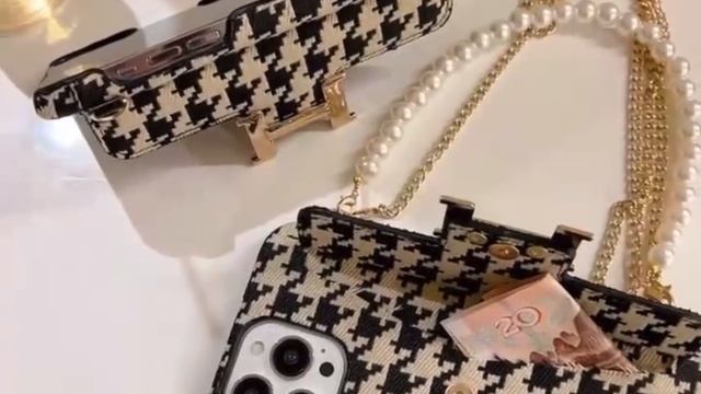 Роскошный кожаный чехол для смартфона на ремешке смотреть онлайн