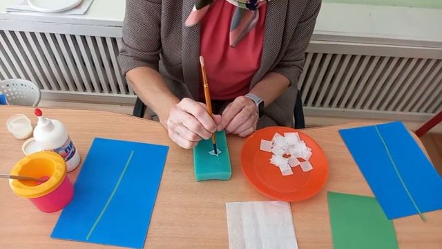 РАДОСТЬ СЕМЕЙНОГО ТВОРЧЕСТВА для детей 5-7 лет. "Маленький подарок весны в технике бумагопластика"