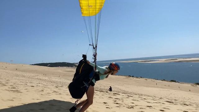 Paragliding Heaven Dune du Pilat - France смотреть онлайн