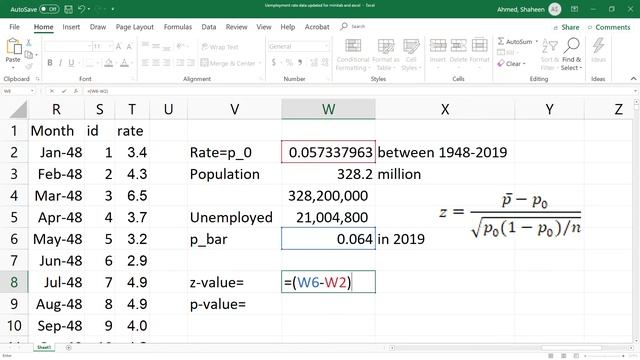 Single Proportion Test Application, Data Collection, Analysis, Results Explained MS Excel & Minitab