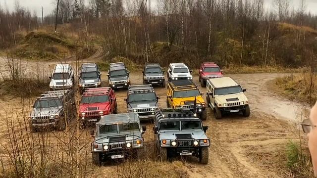 Выезд Хаммер клуба Санкт-Петербург . Hummer H1 . ноябрь 2021 года смотреть онлайн