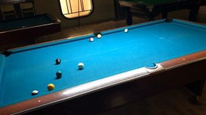 Биллиард. Игра на биллиарде.Billiards game.