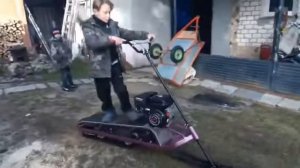 Стоячий снегоход