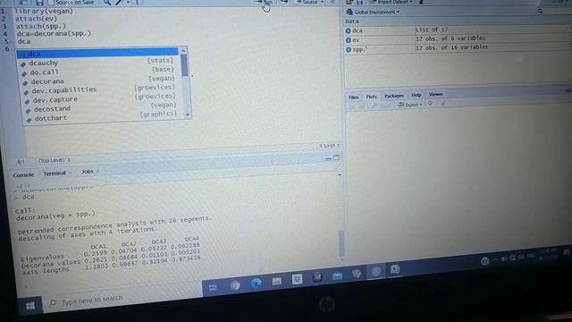 Redundancy Analysis (RDA) in R-studio and it's interpretation смотреть онлайн