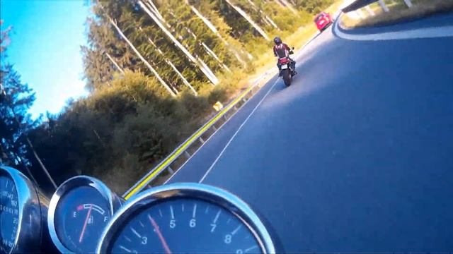 Šumperk - Suzuki Bandit 1200 , Suzuki SV650 смотреть онлайн