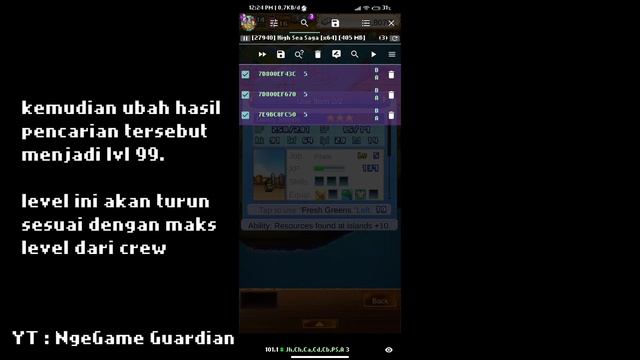 Cheat  Crew High Sea Saga Terbaru 2022 | Game Guardian | Root
