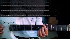 Måneskin GOSSIP - RIFF TABS & CHORDS  GUITAR TUTORIAL