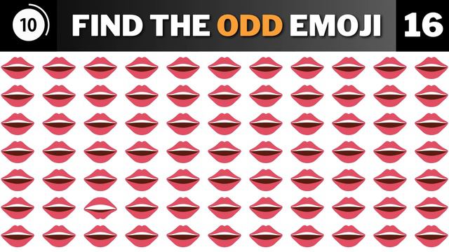 Find The ODD Emoji | Emoji Quiz смотреть онлайн