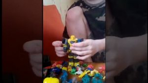 Бамблби трансформер  из пластилина