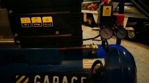 Компрессор GARAGE pk 40.mk255/2 время накачки