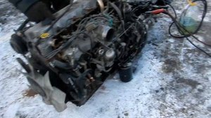 Запуск ДВС 4HG1. Mazda Titan WG64T-2647