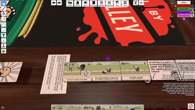 its a train wreck, Tabletop simulator, Trial By Trolley смотреть онлайн