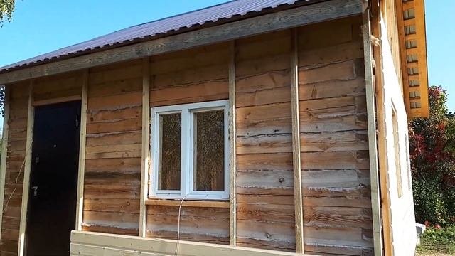 Внешняя обшивка дома.
