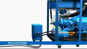 Винтовой маслосмазываемый компрессор фирмы Boge Kompressoren модельного ряда S