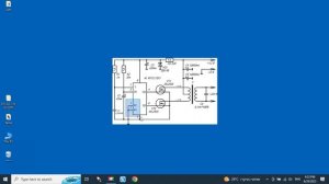 Принципиальная схема DC-AC преобразователя    12V - 220V