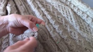Как укоротить вязаное изделие не распуская. Часть 1