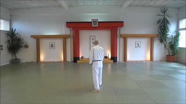 Aikido 5th kyu 2.2 Kiawase - Kotegaeshi th. iriminage смотреть онлайн
