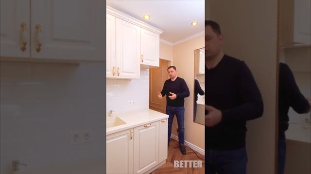 Кухня 6 м2. Вертикальное видео | Kitchen 6 m2. Vertical video смотреть онлайн