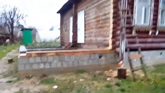 Пристрой из бруса.