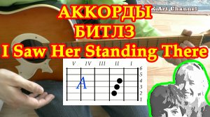 I saw her standing there Аккорды ? Битлз ♪ Разбор песни на гитаре ♫ Гитарный Бой для начинающих