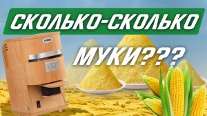 Как сделать 30 кг кукурузной муки за 90 минут? Электрическая Мельница KoMo Jumbo